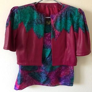 Custom Lambskin Outfit